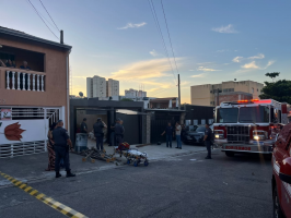 Muro de casa desaba e deixa uma pessoa ferida em Sorocaba