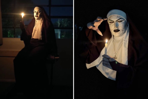 Professor de química se veste de personagem de terror para aliviar tensão pré-Enem de alunos