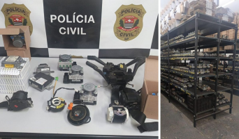 Dupla é presa por vender itens de segurança automotiva usados pela internet em Campinas
