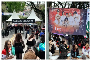 Moradores reclamam de cadastro privado e autorização de acesso apenas 2 vezes por dia nas próprias casas durante shows do BTS no estádio do Morumbi, em SP