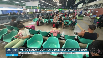 Metrô cancela licitação e prorroga contrato do Terminal Barra Funda até 2050