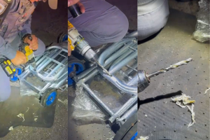 Droga é encontrada em canos de carrinhos de carga e boliviano é preso em ônibus na Raposo Tavares