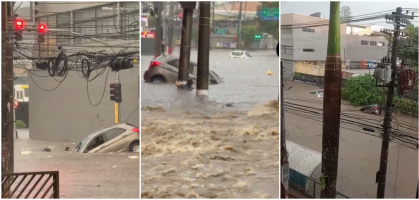 Chuva forte deixa mais de 70 mil imóveis sem energia elétrica na capital e Grande SP