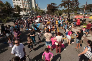 Projeto 'Vem Pra Orla' retorna a Santos com lazer e esportes aos domingos
